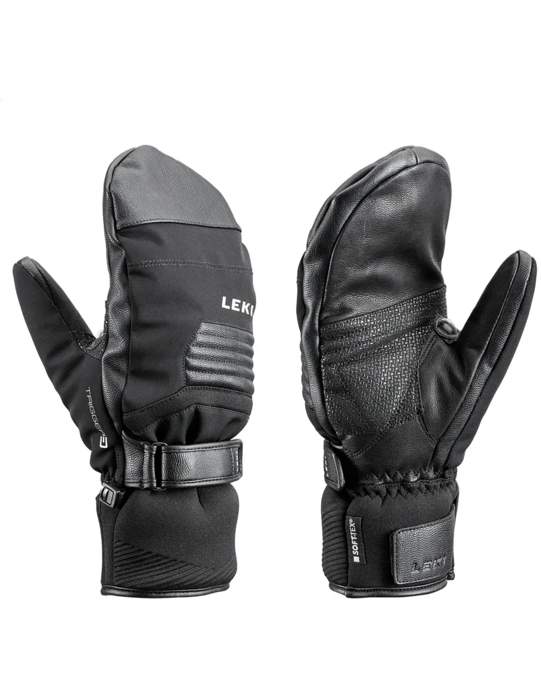 Leki Stormlite 3D Mitt Black 3 Leki Stormlite 3D Mitt Black